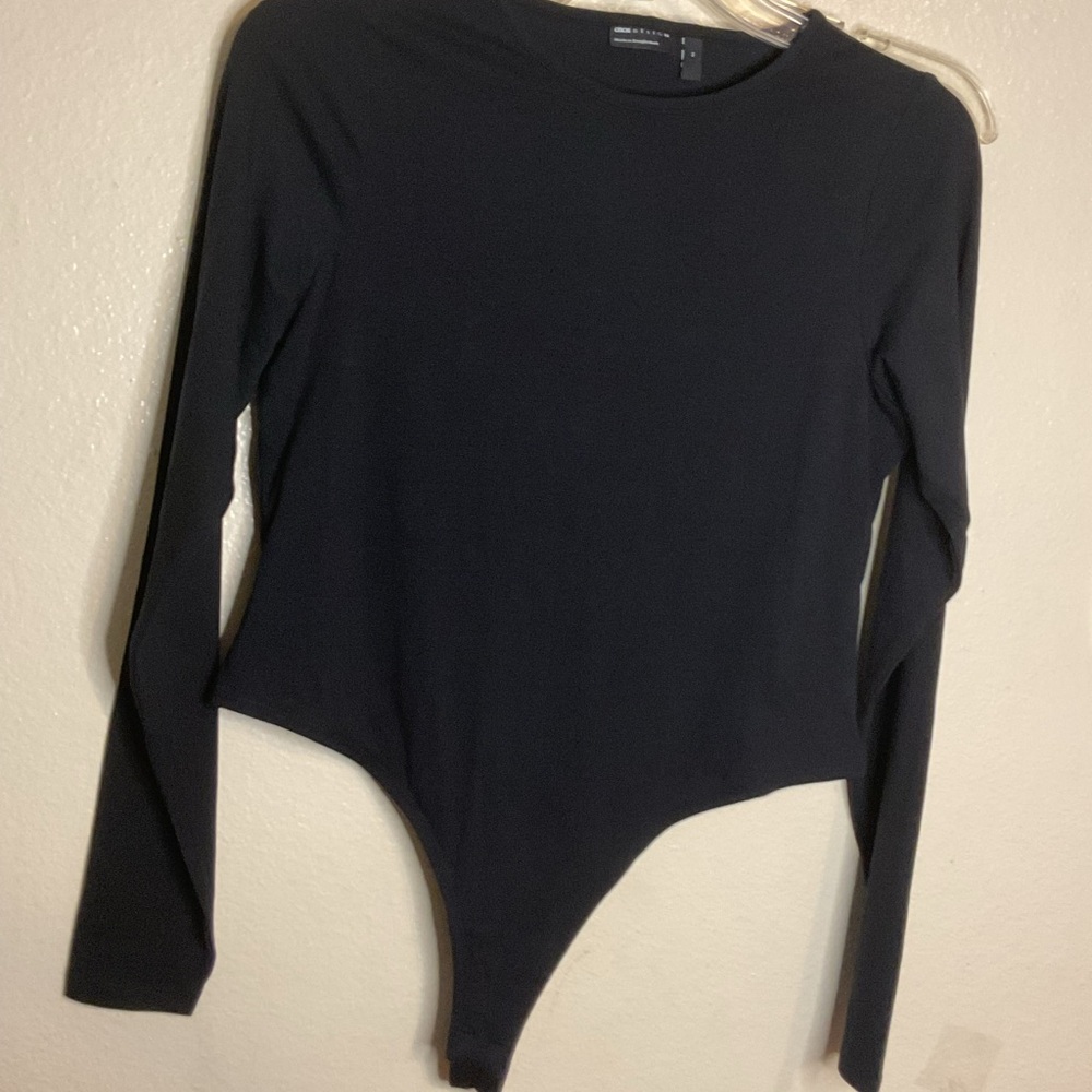 ASOS Black Long Sleeve Bodysuit